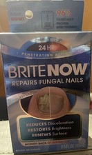 NEW ProClearz BriteNow Renews Fungal Nails w Brush Applicator 0.5 Fl Oz SEALED