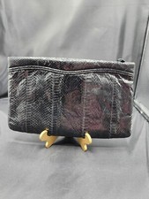 Vintage Black Snakeskin-look Handbags Choice of 2 Different Styles