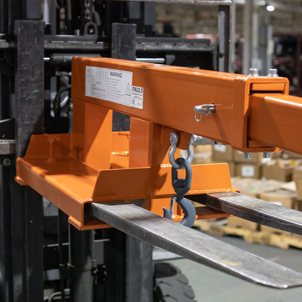 Titan Attachments Fork Mounted Telescoping Crane Jib Boom, 3179