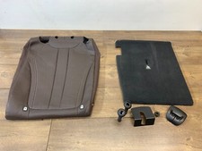 2014-2018 BMW X5 Rear Seat Upper Leather Backrest Cover w/ Trim Left Side F15