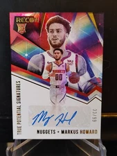 Markus Howard RC 2020-21 Panini Recon True Potential AUTO #TPS-MKH - 33/99