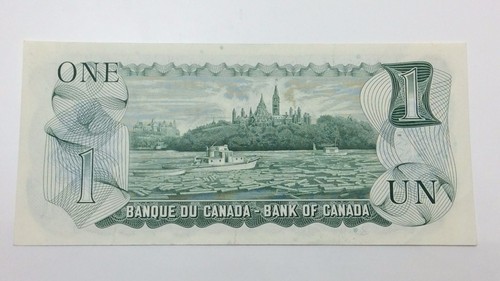 1973 Kanada One 1 Dollar Stempelglanz Banknote LU Präfix Lawson Bouey C904 - Bild 5 von 11