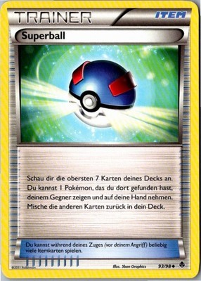 Pokemon Superball 93/98 Aufstreben der Mächtigen Deutsch