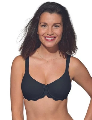 34D Playtex Flower Lace Bra Spacer Underwired Moulded Womens Lingerie P04MV - Image 1 of 4
