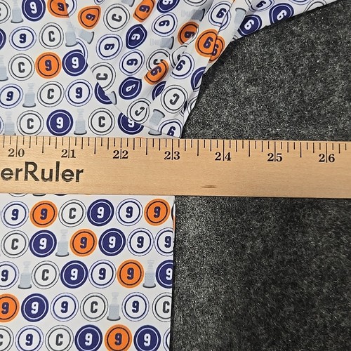 Clark Gillies Foundation Performance Polo Golf Shirt NY Islanders White Water XL - Foto 8 di 11