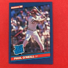 Paul O'Neill 1986 Donruss Rookie Card #37 MLB Cincinnati Reds. rookie card picture