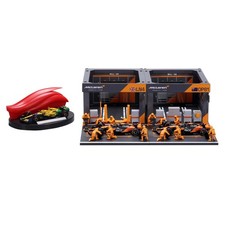 New Bburago 1:43 Formula Racing Paddock Set, McLaren