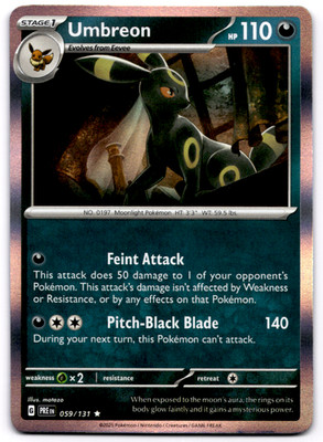 Umbreon - 059/131 - Holo Rare - Near Mint