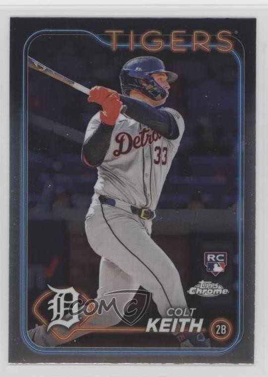 2024 Topps Chrome Colt Keith #2 f5g