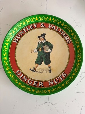 Vintage Huntley & Palmers Ginger Nuts Beer Tray/Rare