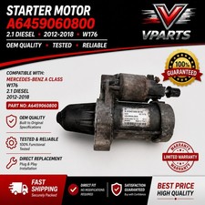 Mercedes-Benz A Class Denso Starter Motor 2.1 Diesel 2012-2018 W176 A6459060800