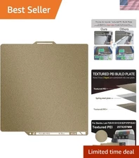 Bambu Lab PEI Build Plate 257x257mm Double Sided Textured Flexible Steel Sheet