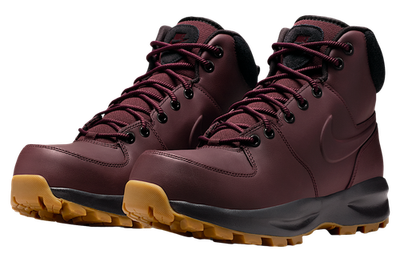 Nike Manoa Leather Burgundy Crush Black Gum Brown HF7095-600  display picture 3