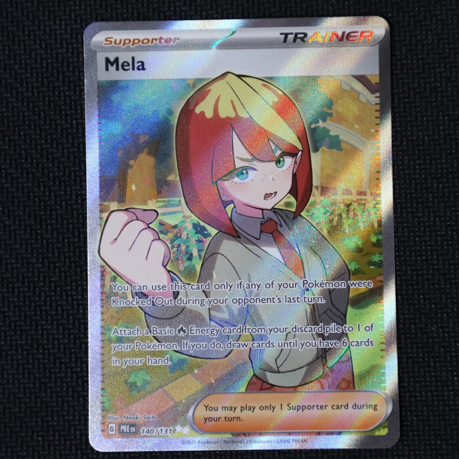 Mela Ultra Rare SV: Prismatic Evolutions 140/131 NM