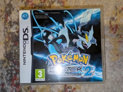 Pokémon Schwarze Version 2 Nintendo DS PAL Version, Komplett Verpackt Selten