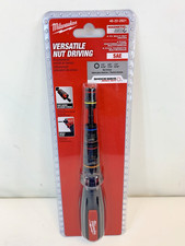 NEW Milwaukee 48-22-2921 Multi-Nut Driver,Solid,1/4 In Hex Sz NEW