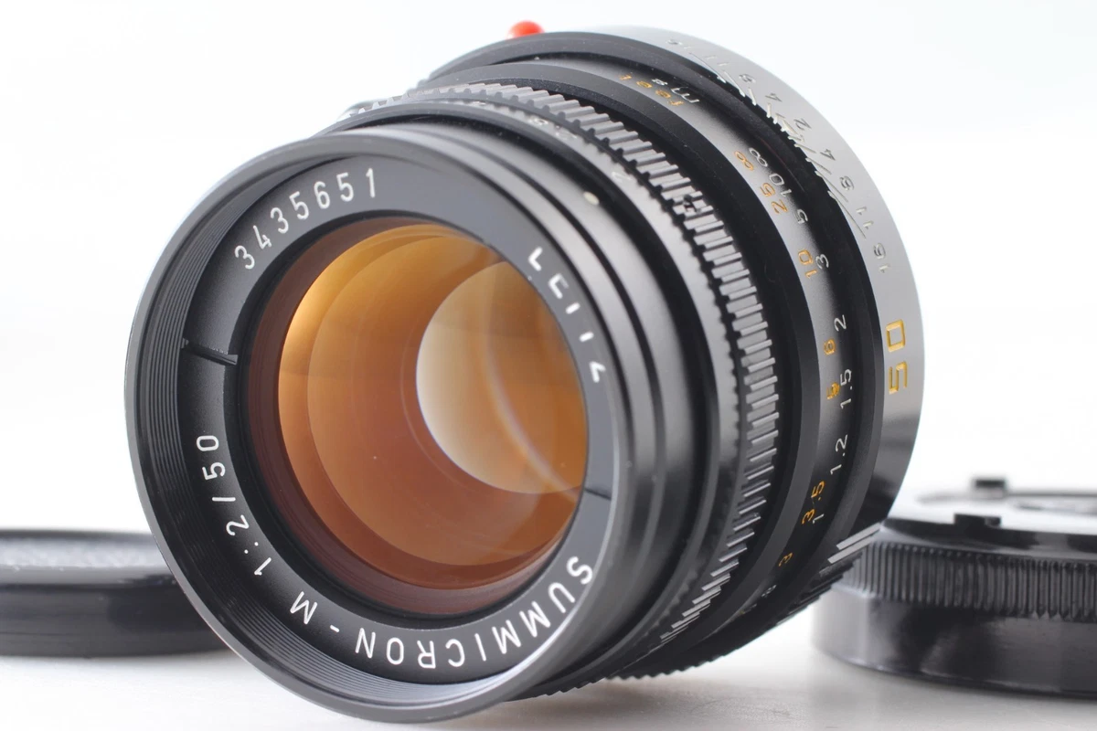 Leica SUMMICRON-M 50mm Focal f/2 Camera Lenses for sale - eBay