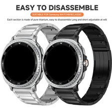 Stainless Steel Band For Galaxy Watch 8 Classic 46mm / 8 40mm 44mm Metal Strap