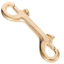  Brass Lobster Clasp Oval Swivel Trigger Clips Hooks for Straps Bags Belting