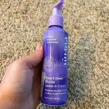 EVA NYC Tone it Down Blonde Leave in Cream - Never used