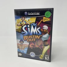 Sims Bustin' Out (Nintendo GameCube, 2003) Complete CIB w/ Manual