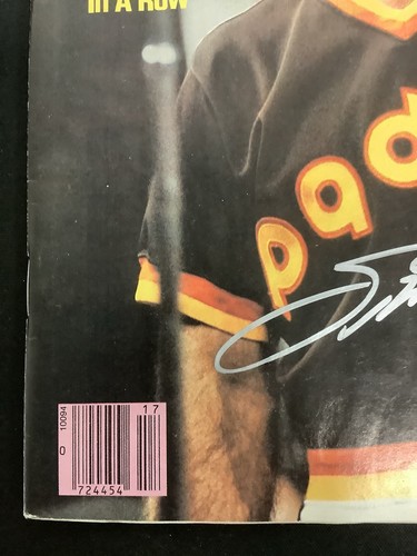 Steve Garvey Signed Sports Illustrated Mag 4/25/83 No Label Padres Autograph BAS - Picture 2 of 8