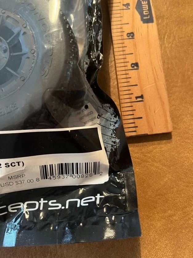 JConcepts 3D's 1/10 Off Road Tires SCT 3.0 x 2.2 with Hazzard Wheel, 3061-3274 - Image 3 of 4