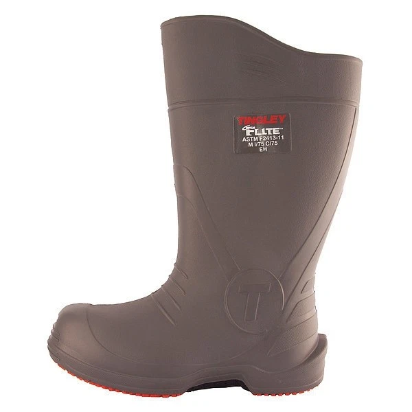 Tingley 28259 Men's Flite Tall Rubber Boots, Composite Toe, 15 In Height, Gray, - Image 3 of 3