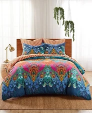 Levtex Mackenzie Reversible 3-Pc. Duvet Cover Set, Full/Queen