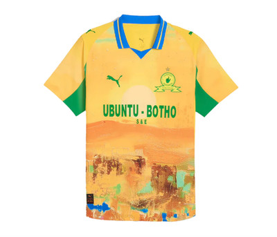 SIZE L - Puma Mamelodi Sundowns x KidSuper 2025 Authentic Home Jersey 782720 22