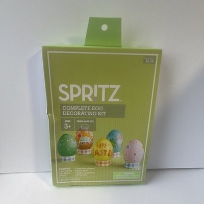 Spritz Complete Egg Decorating Kit for Easter Egg Decorating and Craft Ages 3+