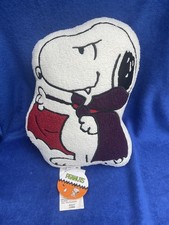 Peanuts Snoopy Halloween Vampire Decorative Throw Pillow 15  X17  NEW