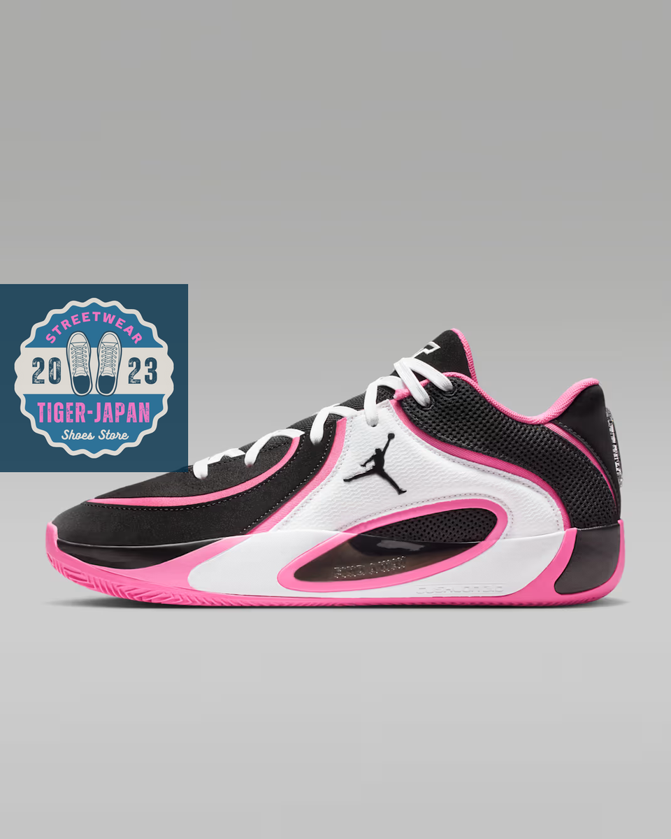 シューズ(男性用) NIKE TATUM 4 PF 27cm NIKE Tatum 4 PF HQ4613 006 Black White Pink Unisex Men Basketball