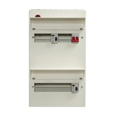 Wylex NMDRS20SSLHIA 20 Way 2x80A 30mA HI Duplex Consumer Unit