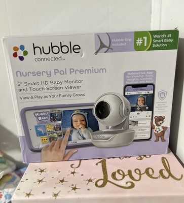 Hubble Connected Nursery Pal Premium 5 SmartHD BabyMonitor with TouchScreen