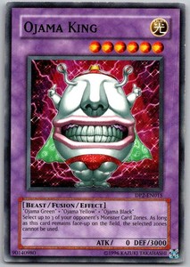 Ojama King SOD-EN034 Rare Soul of the Duelist Unlimited Edition