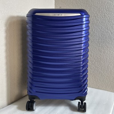 Samsonite Spin Tech 6 Small 20'' Expandable Carry-On Spinner Luggage Sapphire Blu