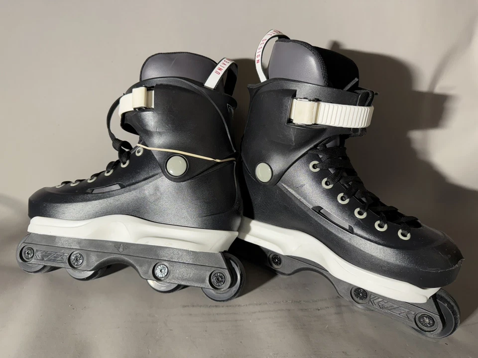 USD Sway Team 3 Schlittschuhe Größe 6-7 weiß & schwarz - Bild 4 von 4