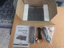 Apex Digital TV Converter Box DT502 w/Analog Pass Through w/Remote NEW Open Box