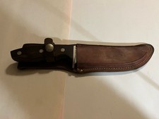 Vintage Imperial Pro Guide Hunting Knife 5-3/4&rdquo; With Sheath