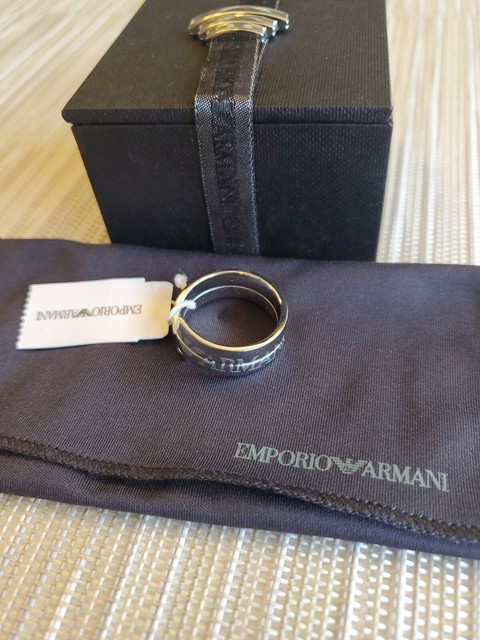 armani ring womens
