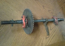 LOOK! Vintage Gilson Geardrive Snowblower Axle Sprocket Chain Bushings OBSOLETE
