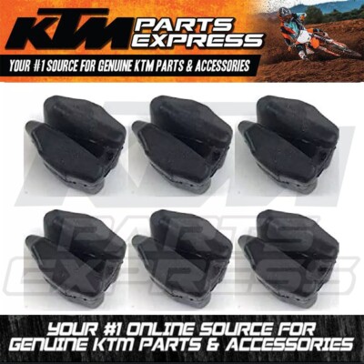 6 PACK NEW OEM KTM DAMPING RUBBER EXCF SX XCW XC EXCF XCFW SXF 6X