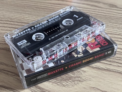 Roxette Crash! Boom! Bang! Cassette Tape (EMI 1994) Pop Rock 90s - Picture 3 of 3