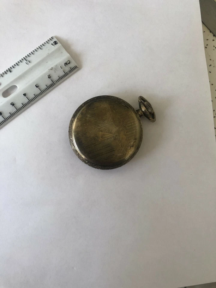 American Waltham Pocket Watch Movement . Made in USA NO WORK FOR PART OR REPAIR - Image 3 of 4