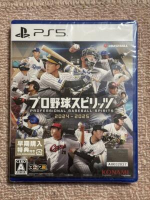 KONAMI Professional Baseball Spirits 2024-2025 Unopened PS5 PlayStation 5 JP