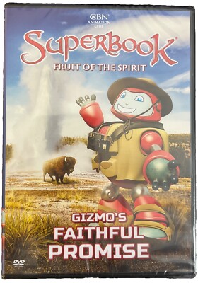 Superbook Fruit of the Spirit Gizmo's Faithful Promise CBN DVD 2022 NEW ...