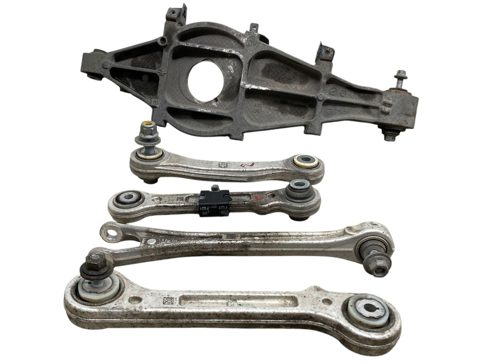 2017-2022 MASERATI LEVANTE 3.0L AWD REAR LEFT UPPER & LOWER CONTROL ARM SET X5