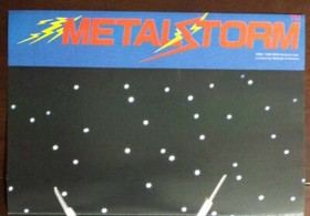 11" x 22 5" Vintage Nintendo Power Metal Storm NES Game Authentic Poster