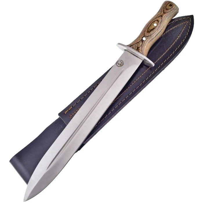 Frost Leather Handle Collectible Modern Fixed Blade Knives